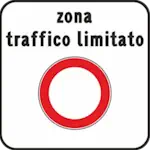 ZTL-bord Italië – Zona a Traffico Limitato